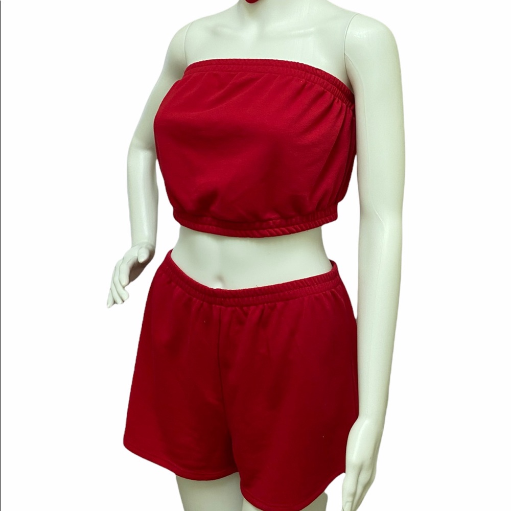 Pose Pretty Tube Top Set With Mask - Picture 3 of 3
